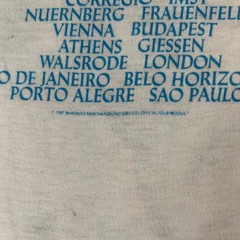 Vintage Jethro Tull 1988 Tour 20 Years T-Shirt White Graphic Band Tee Mens Large