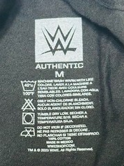 WWE Authentic LA Knight Let Me Talk To Ya! Wrestling Graphic Mens Black M Shirt