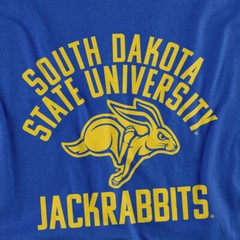 SDSU Adult T-Shirt One Color Jackrabbits, Royal Blue, S-5XL