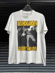 Vintage 90s Soundgarden “Louder Than Love” White Unisex T shirt S-5XL WA4100