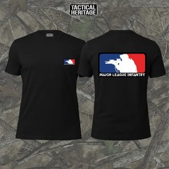 Tactical Heritage Major League Infantry Double-Sided T-Shirt, Modern Combat Silh