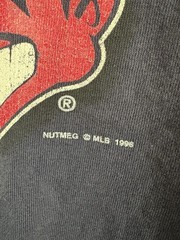 Vtg Lee Sport Nutmeg 1996 Cleveland Indians Caricature Graphic T Shirt XL