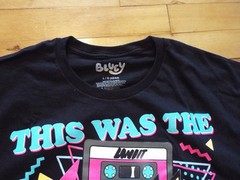 BLUEY 80 S BANDIT TEE ” It’s The 80’S Man”
