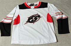 Full Send Nelk Boys F-Star Hockey Jersey White Long Sleeve Size Small NWT