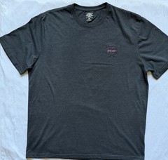 G.H. Bass & Co. Men’s XL Gray Rock Mills Lake Graphic Crew Neck Short Sleeve Tee