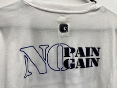 VTG Y2K AND1 No Pain No Gain Graphic Double Sided Graphic T-Shirt Mens Large