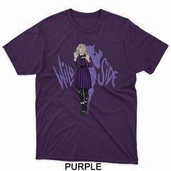 Wednesday Season 2 Wild Side Enid Claws Out Logo T-Shirt
