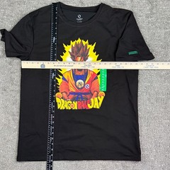 Qualified Denim T-Shirt Mens XL Black Dragon Ball Jay Graphic Tee Mashup NWOT