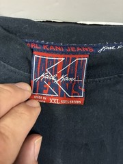 Men’s Vintage 90’s Karl Kani T Shirt Black Size XXL Spellout Logo!