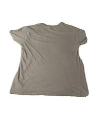 G by Guess 07 mens gray/ black short sleeve V neck T shirt adult size XL