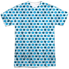Sesame Street Simple Cookie Pattern Unisex Adult Costume T Shirt, S-3XL