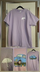 Bulk Lot Novilty Unisex Frog Storm Design T Shirt Sz L & XL Variety Of Designs.