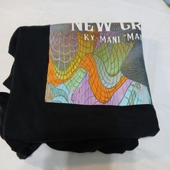 Marley, Ky-Mani Marley “New Creature” Tee Shirt Unisex Black Medium Cotton