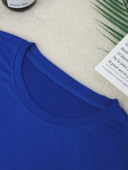 Trendy Men’s Short-Sleeve Graphic T-Shirt Casual Wear Round Neck Tee Tops US ↗