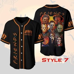 Custom Name Friday The 13th Horror Movie Jersey, Horror Movie Halloween Jersey