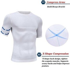 Men’s Slimming Body Shaper Vest Abs Abdomen Compression Shirt Workout Tank Top