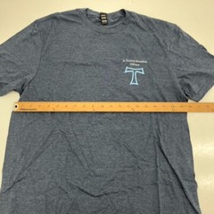 District Blue Graphic Print Short Sleeve T-Shirt Men’s Size Large NEW