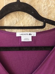 Authentic Women’s Lacoste V-Neck T-Shirt