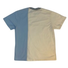 Teddy Fresh Mens sz XL Short Sleeve Colorblock T Shirt Argyle Crew Neck Logo