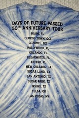 MOODY BLUES Days of Future Passed 50th Anniversary Tour 2017 Concert XL 23 X 30”