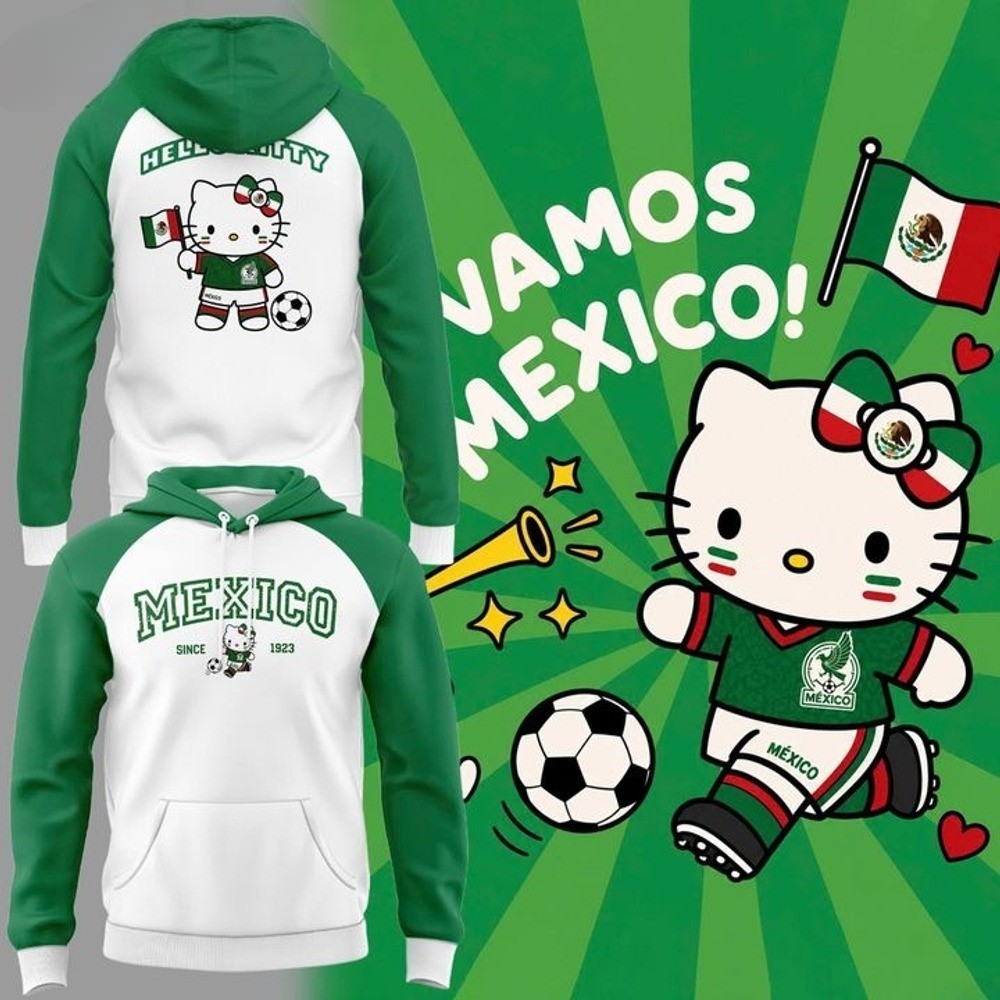 Hello Kitty x Mexico Soccer Since 1923 Limited Edition Hoodie