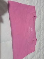 Gap Shirt Mens Large Pink Slub Pocket Tee Cotton Crewneck Tagless Casual