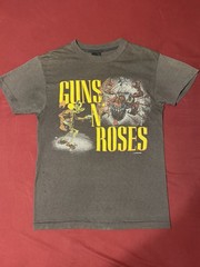 RARE Guns N Roses Banned Tour shirt “WAS HERE” small black vintage – GNR Rock