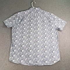 J Crew Flex Button Down Short Slv Shirts Lot of 2 Geometric & Floral Patterns XL