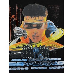 Rauw Alejandro Saturno World Tour 2023 Long Sleeve Shirt Black Mens Large SUNA