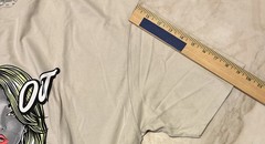Men’s Outrank Cotton T-Shirt Size 2XL Beige WATCH OUT FOR SNAKES Graphics New