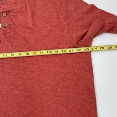 Roundtree & Yorke T Shirt Men’s Large Orange Cotton Soft Summer Beach Outdoor