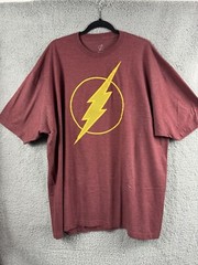 The Flash T Shirt 3XL DC Comics Red Cotton / Polyester