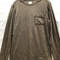 G.H. Bass & Co. Long Sleeve Pocket Tee NWT Men’s S Brown *
