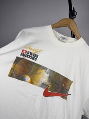 Vintage 90s Nike Swiss Indoors Basel Davidoff Tennis T-Shirt Men’s XXL Size