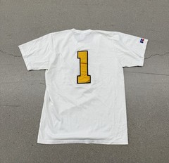 Vintage 80’s UC Berkeley Cal Golden Bears Henley Graphic T-shirt Men’s M White