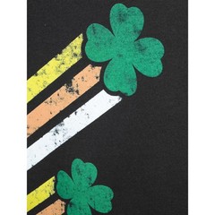 Way To Celebrate Men’s St Patrick’s Day ” Racing Slant” Black Tee Size L (42-44)