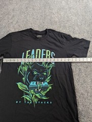 Outrank T-Shirt Men’s M Black Graphic Print Leaders NWT