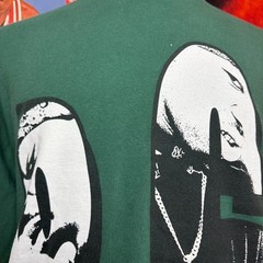Vintage 90s BG Cash Money Millionaires Long Sleeve Shirt Green Rap Tee Sz Large