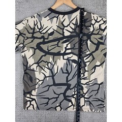 Predator Camouflage Mens XL Long Sleeve Pocket T-Shirt Gray Fall Camo USA