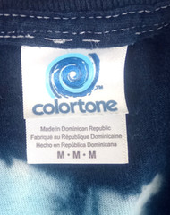 Gulf Shores Alabama T-Shirt Size Medium Blue Tie Dye