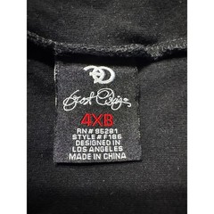 Frost Bit Men’s 4XB T-Shirt Embroidered Moola Got Easy Black Streetwear Hip Hop