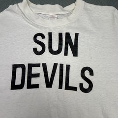 Vintage Arizona Sun Devils Shirt 70s Stedman Hi-cru Mens XL NCAA *READ