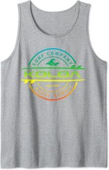Koloa Surf Multicolor Lightweight Thruster Logo Graphic Tank Top