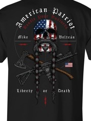 Howitzer Clothing Men’s T-shirt Beltran Patriot Military Grunt MFG
