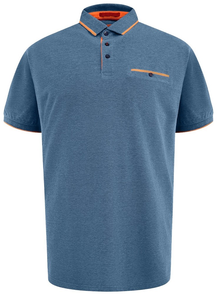 D555 HARVEY Short Sleeve Pique Polo Shirt Teal size 2XL 3XL 4XL 5XL 6XL