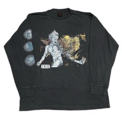 Vintage Akira Fashion Victim 1988 Japan Anime Kaneda Long Sleeve L Shirt REPRINT