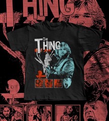 The Thing 1982 Movie T-Shirt – R.J. MacReady Graphic Tee, Outpost 31 Horror