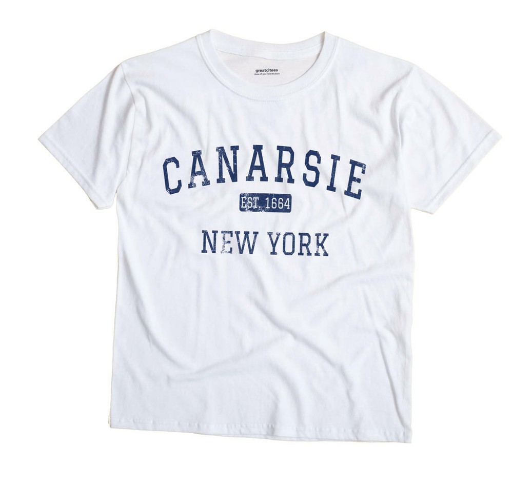 Canarsie New York NY T-Shirt Brooklyn EST