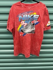 NWT Nike Men’s Tie Dye Air Max Racing T-Shirt Racing Red DR8000-657