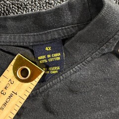 Karl Kani Gold T-Shirt Black Diamond AOP Mens 4XL Streetwear KK Logo